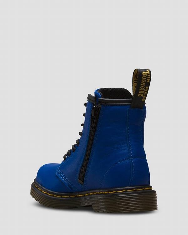 Dr Martens Dětské Kotníkové Boty Toddler 1460 Romario Blankyt, CZ-083495